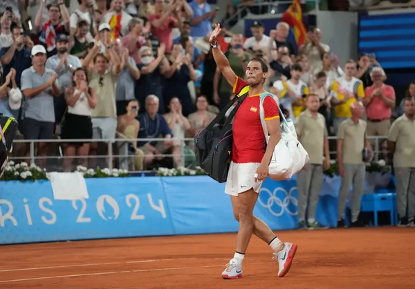 Nadal hangs up his racquet in front of home crowd